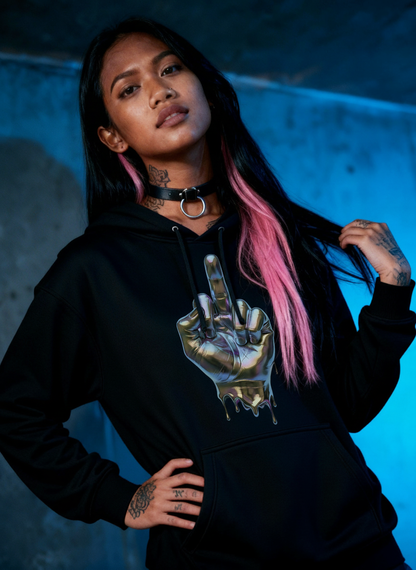 Middle Finger - Premium Hoodie
