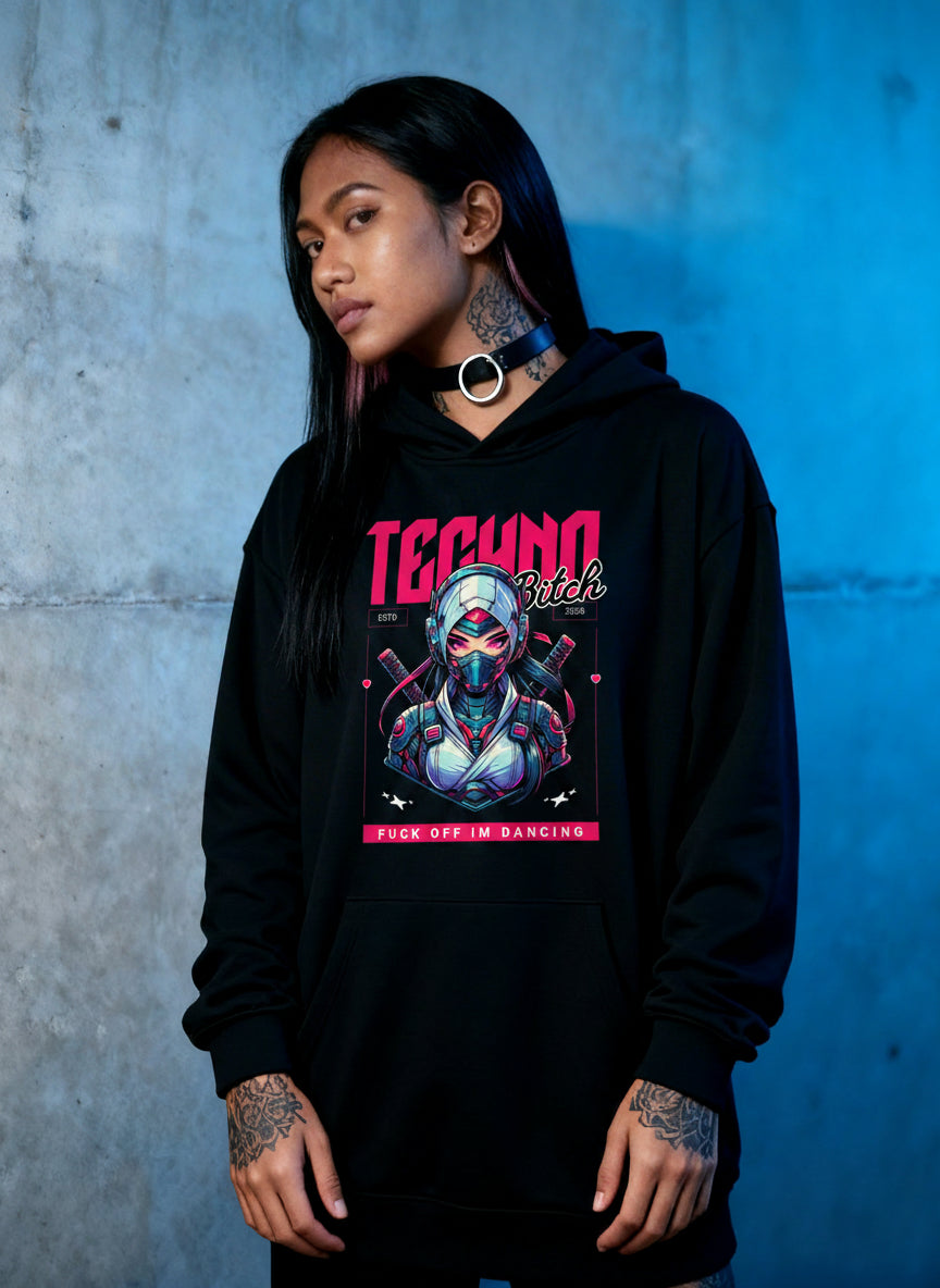 Ninja Raver - Premium Hoodie