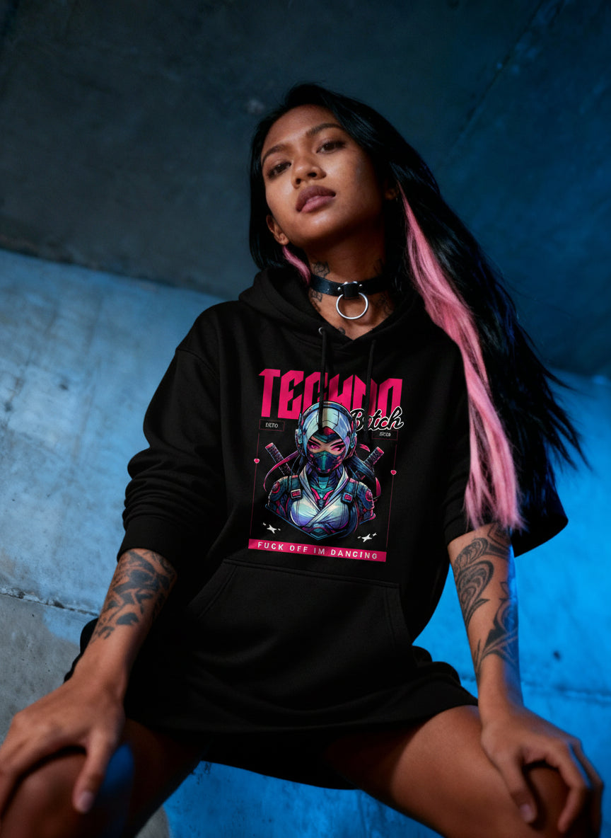 Ninja Raver - Premium Hoodie