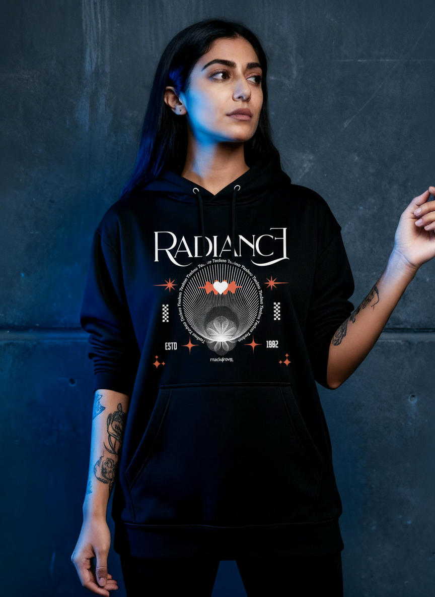 Radiance of Techno - Premium Hoodie
