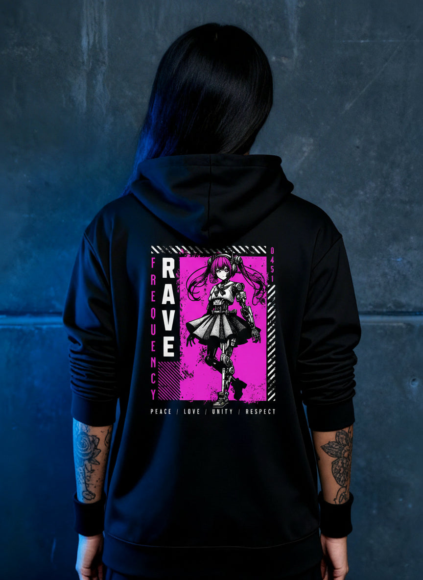 Rave Frequency - Premium Hoodie
