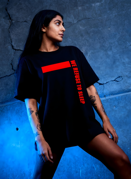 Redline We Refuse To Sleep - Premium T-Shirt