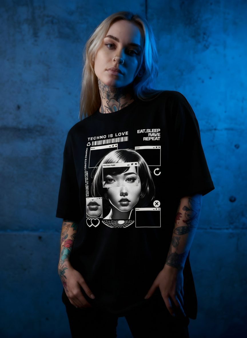 Techno is Love - Premium T-Shirt