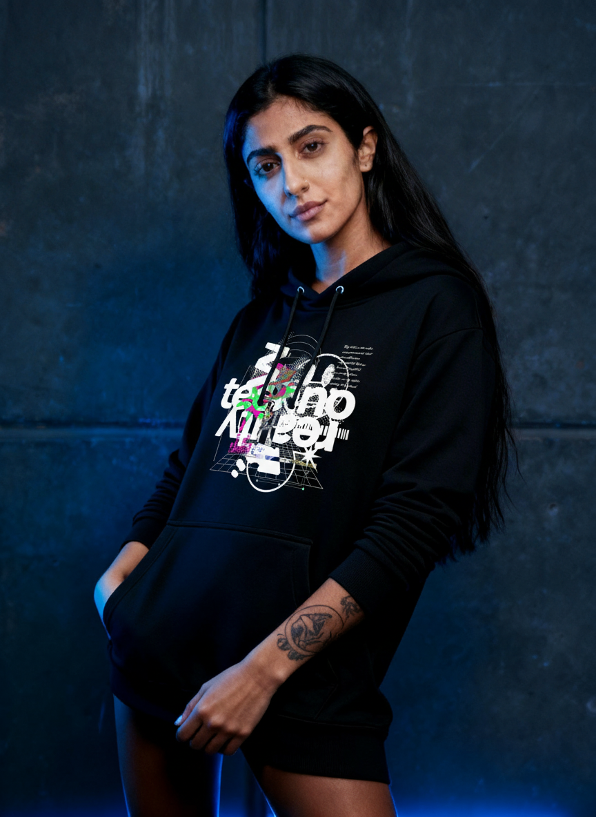 Techno Punk - Premium Hoodie