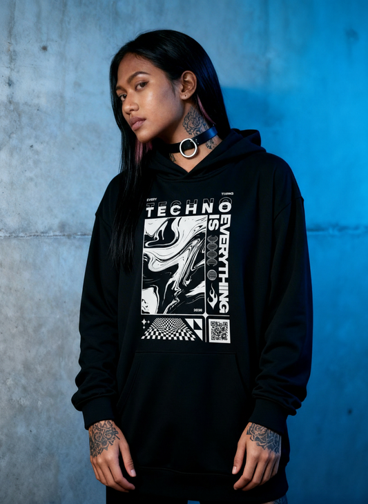 Techno Temp - Premium Hoodie