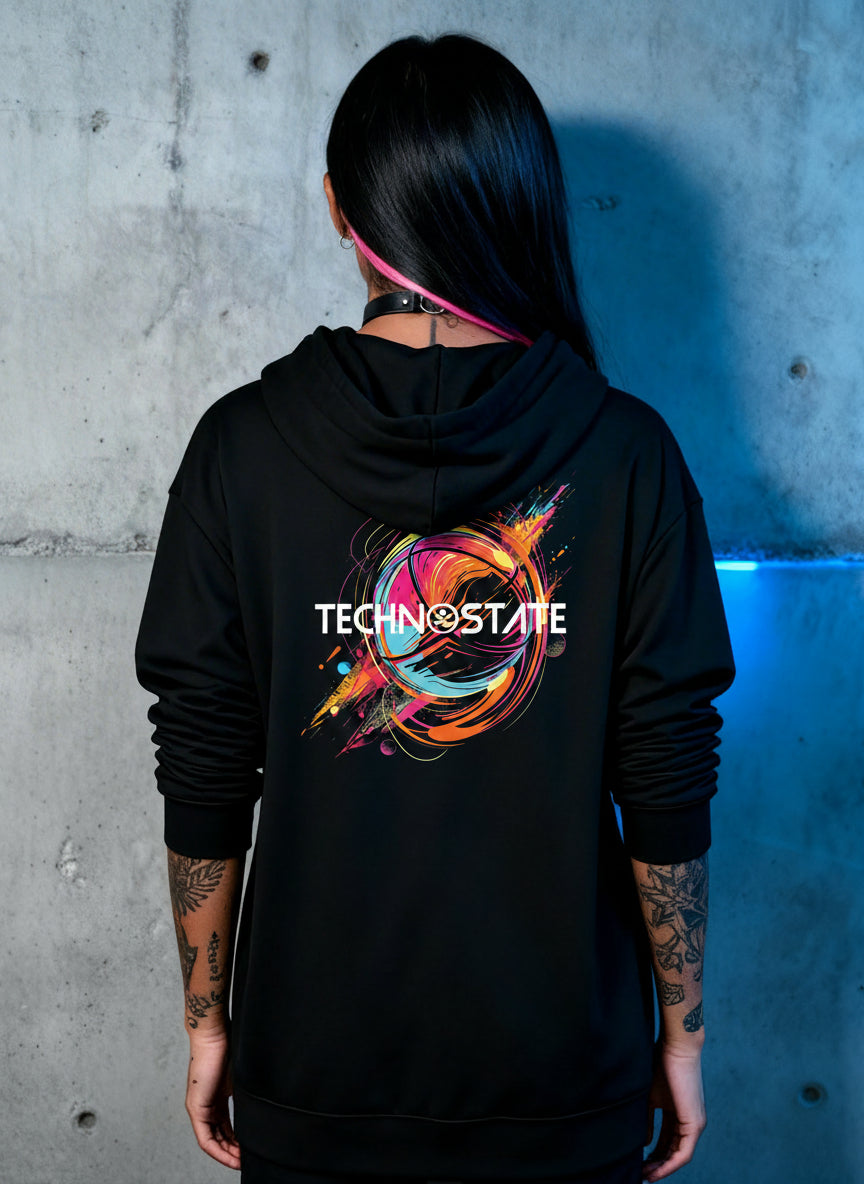 Technostate ColorMeIcon - Premium Hoodie