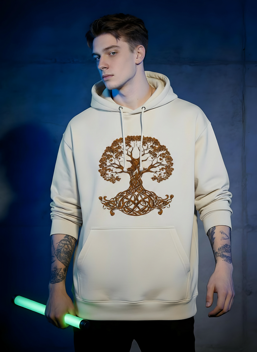Tree Brown - Premium Hoodie