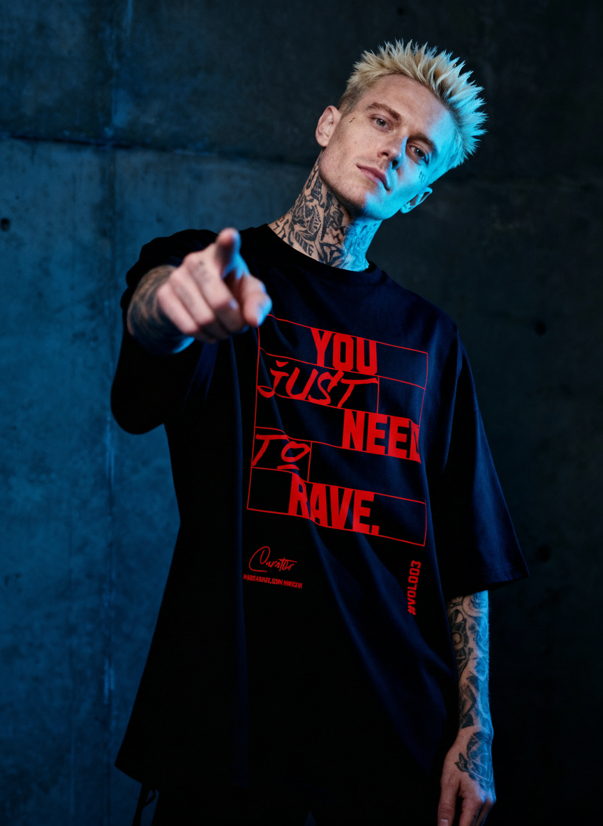 You Just Need To Rave - Premium T-Shirt